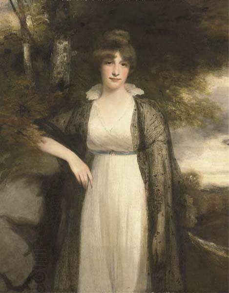 John Hoppner Portrait in oils of Eleanor Agnes Hobart, Countess of Buckinghamshire China oil painting art